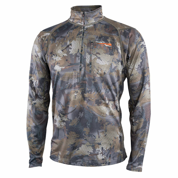 Водолазка Core Mid Wt Zip-T New (Optifade Timber; Мужской; LT)